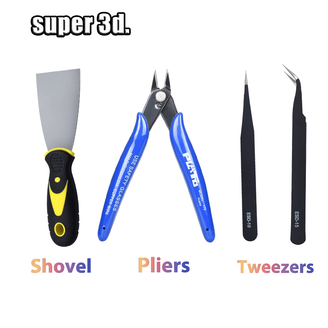 Print Removal Spatula - 1 adet 3D yazıcı aksesuarları temizleme
