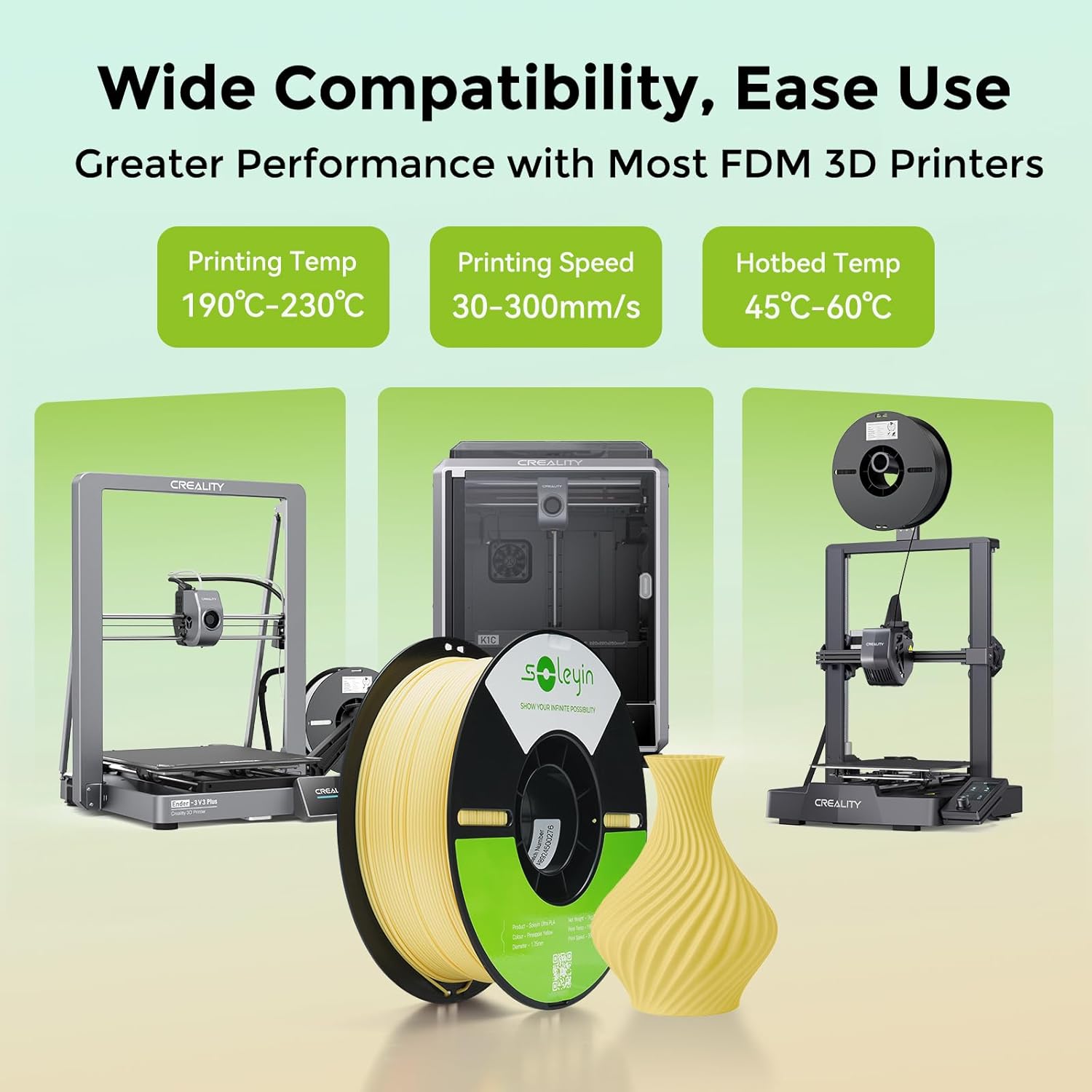 3D Printing Result - Creality Premium PLA 3D Yazıcı Filamenti
