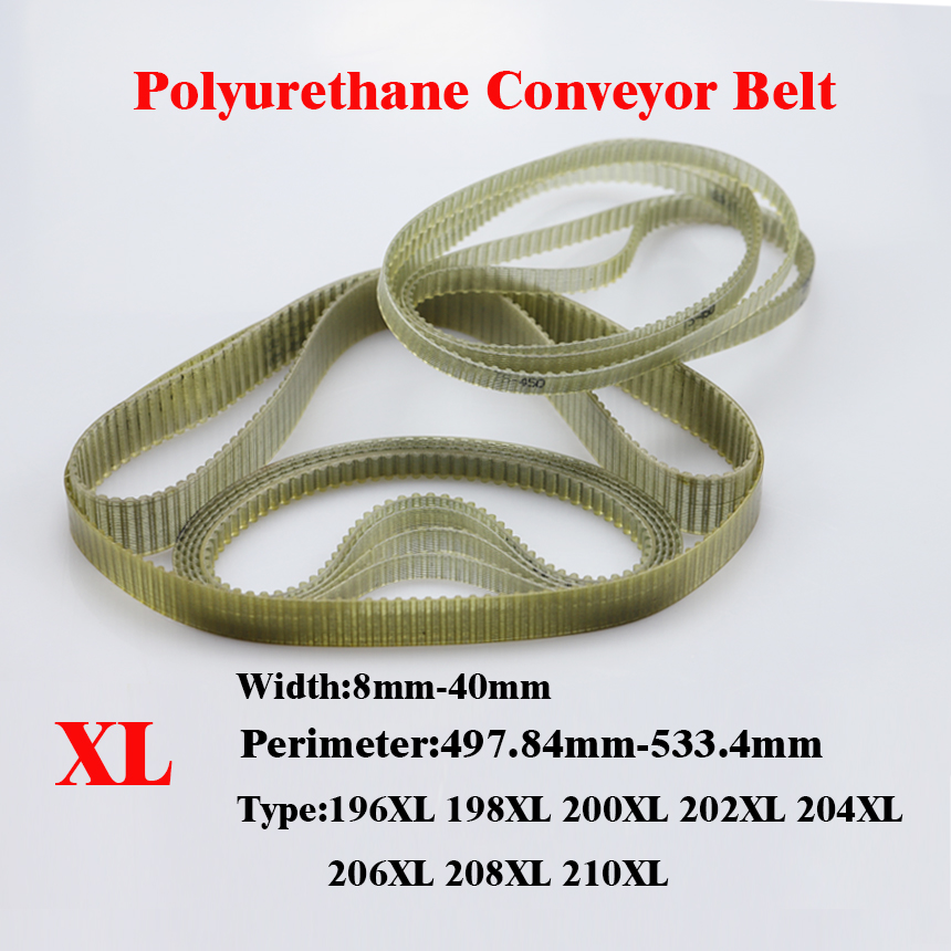 Timing Belt - 5.08mm Pitch Poliüretan PU Çelik Tel