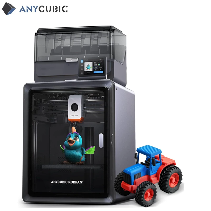 3D Printing Online Service - Anycubic Kobra S1 Combo Çok Renkli