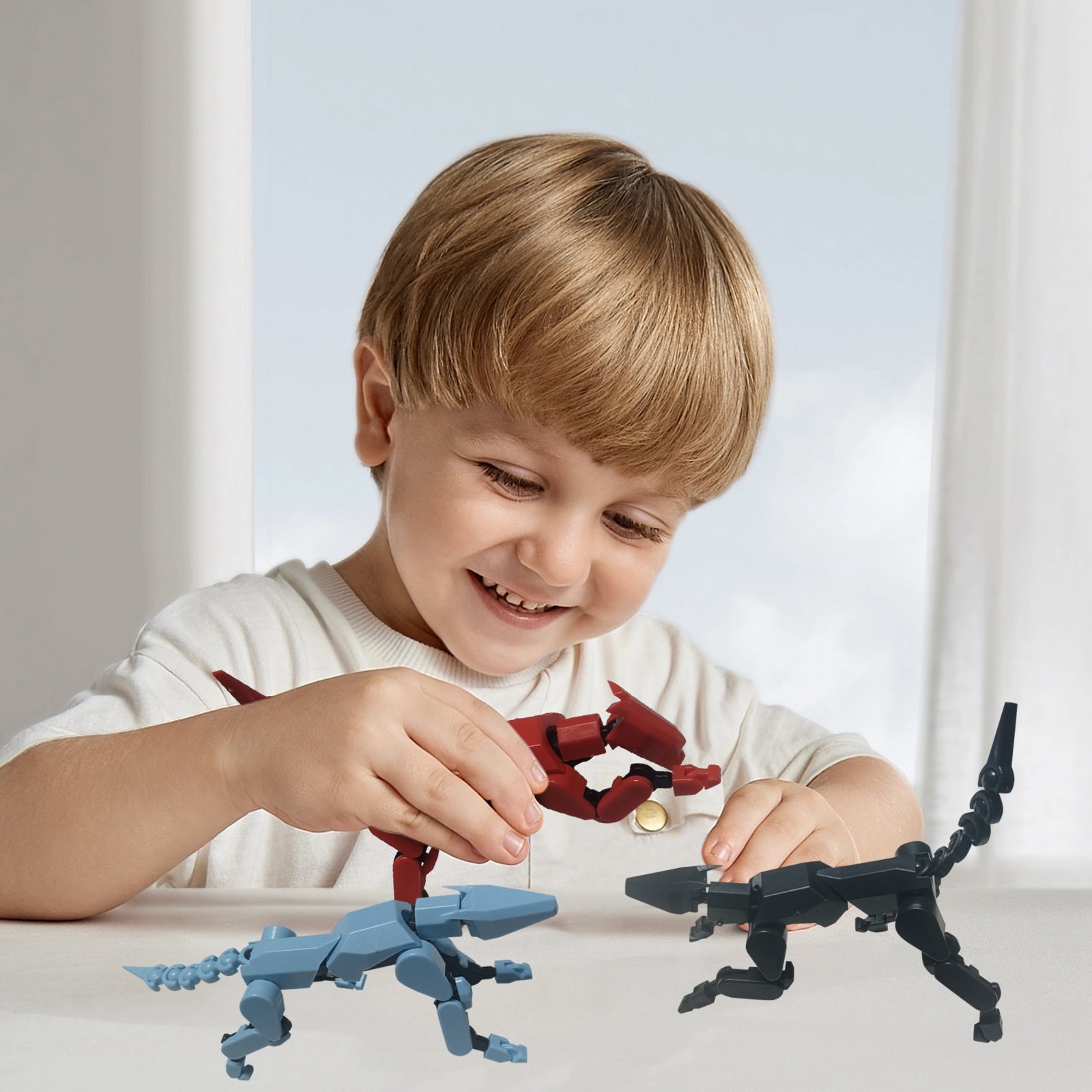 Çok eklemli Hareketli Robot 3. - 3D Printing For Dummies incelemesi ve fiyatı