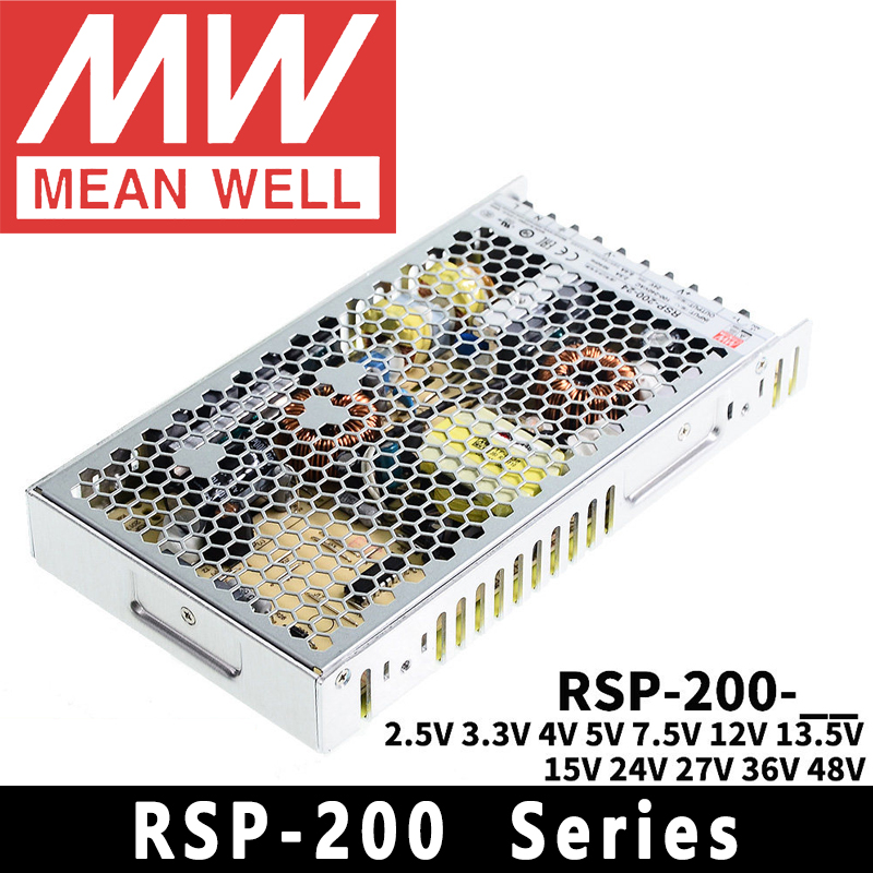 Mean Well RSP-200-2.5/3.3/4/5/ - 3D Printer Power Supply incelemesi ve fiyatı