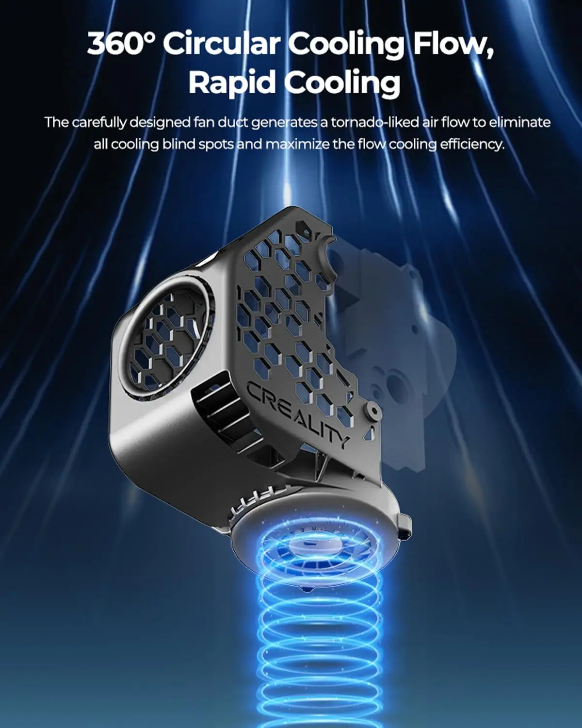 Creality X BEN2C Nautilus Fan  - 3D Printing Overhangs incelemesi ve fiyatı
