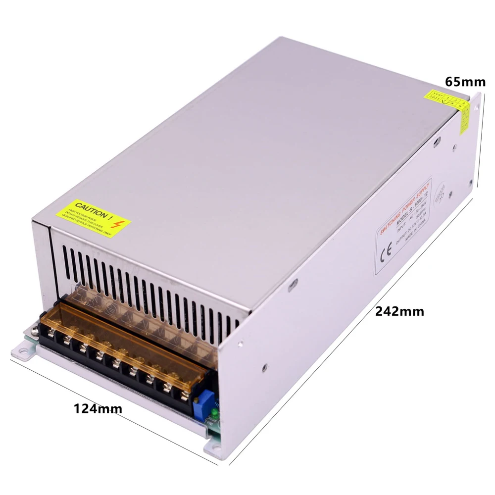 1200W/1000W/800W Anahtarlamalı - 3D Printer Power Supply incelemesi ve fiyatı