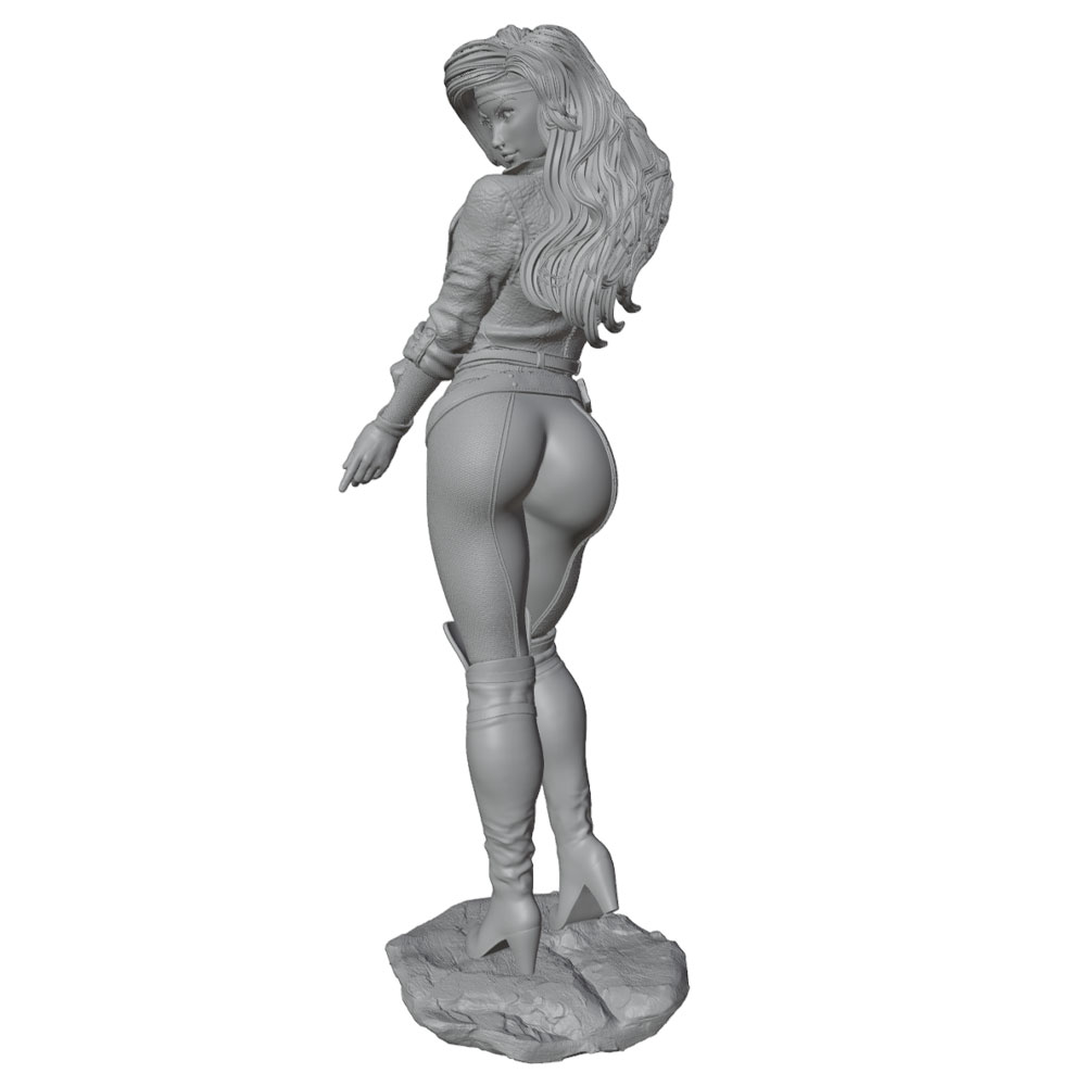 1/24 Ölçekli gerçekçi şık kadı - 3D Printing For Dummies incelemesi ve fiyatı