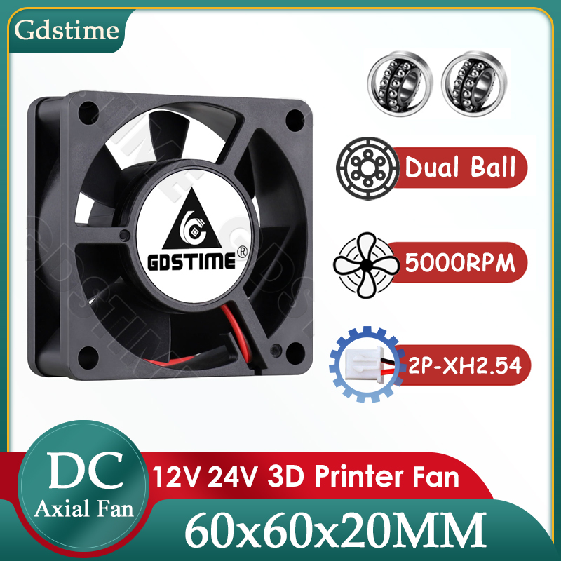 Gdstime 6020 Fan 24V 12V 5V DC - 3D Printer Power Supply incelemesi ve fiyatı