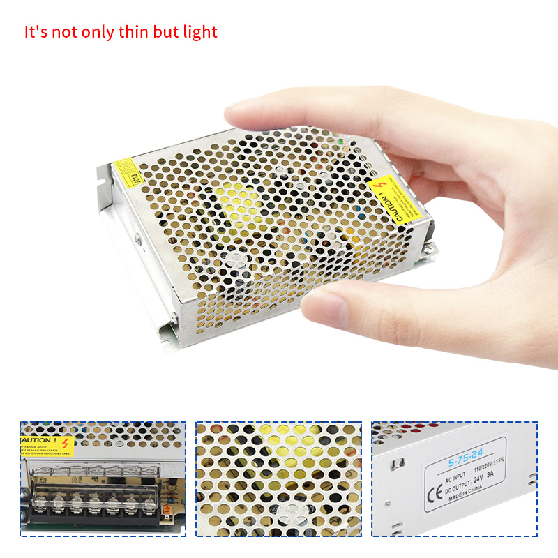 Anahtarlama güç kaynağı AC-DC  - 3D Printer Power Supply incelemesi ve fiyatı