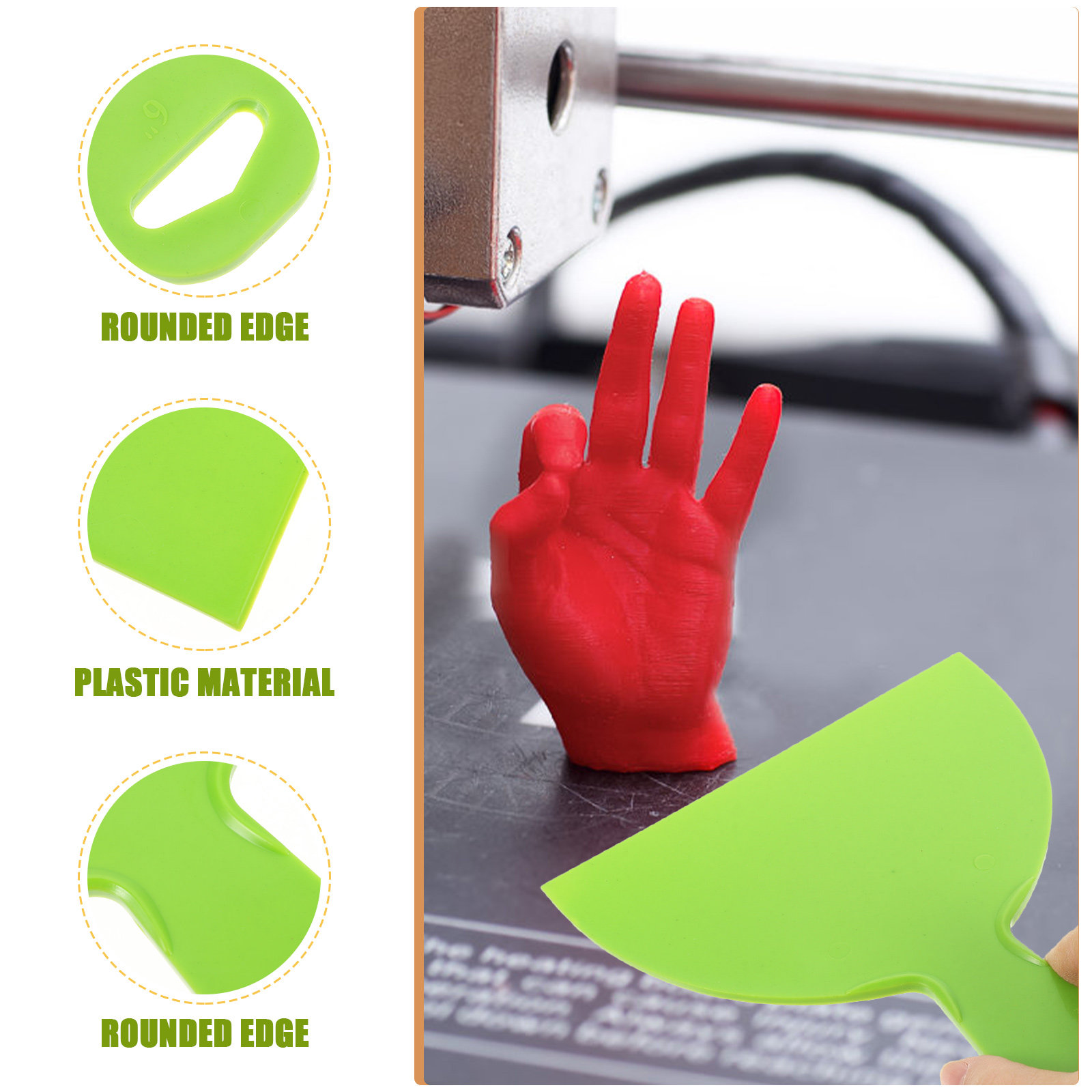 3 Adet 3D Baskı Araç Seti Pasl - Print Removal Spatula incelemesi ve fiyatı