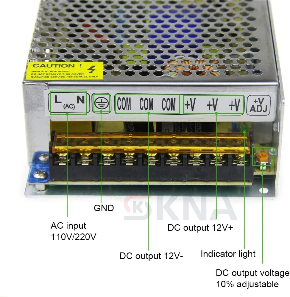12V Güç Kaynağı 1A 2A 3A 4A 5A - 3D Printer Power Supply incelemesi ve fiyatı